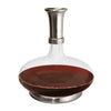 Baiocco Decanter - 1.4 L - Handcrafted in Italy - Pewter & Crystal Glass Baiocco Decanter - 1.4 L - Handcrafted in Italy - Pewter & Crystal Glass