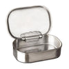 Brixia Rounded Lidded Box - 9.5 cm x 6.5 cm - Handcrafted in Italy - Pewter Brixia Rounded Lidded Box - 9.5 cm x 6.5 cm - Handcrafted in Italy - Pewter
