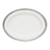 Convivio Oval Serving Platter - 27 cm x 20 cm  - Handcrafted in Italy - Pewter & Ceramic Convivio Oval Serving Platter - 27 cm x 20 cm  - Handcrafted in Italy - Pewter & Ceramic