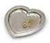 Cuore Heart Incised Tray - 20 cm x 19 cm - Handcrafted in Italy - Pewter Cuore Heart Incised Tray - 20 cm x 19 cm - Handcrafted in Italy - Pewter