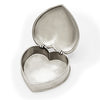 Cuore Heart Lidded Box - 9.5 cm x 9 cm - Handcrafted in Italy - Pewter Cuore Heart Lidded Box - 9.5 cm x 9 cm - Handcrafted in Italy - Pewter