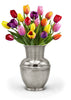 Erbusco Vase - 20 cm Height - Handcrafted in Italy - Pewter Erbusco Vase - 20 cm Height - Handcrafted in Italy - Pewter