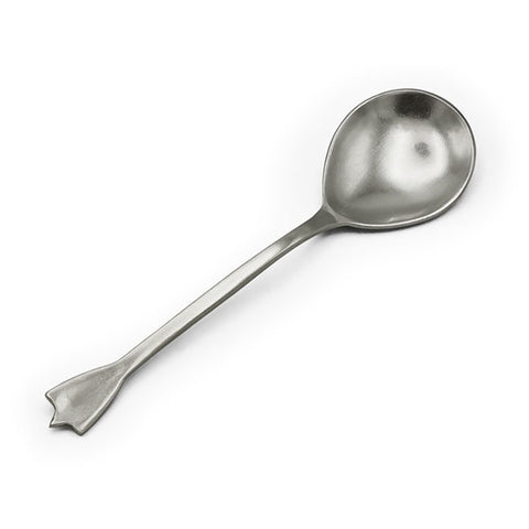 Ferrara Spoon - 16.5 cm - Handcrafted in Italy - Pewter