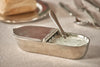 Gilda Lidded Box - 19 cm x 7 cm - Handcrafted in Italy - Pewter Gilda Lidded Box - 19 cm x 7 cm - Handcrafted in Italy - Pewter