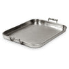 Gomena Rectangular Gallery Tray with Handles - 54.5 cm x 38 cm - Handcrafted in Italy - Pewter Gomena Rectangular Gallery Tray with Handles - 54.5 cm x 38 cm - Handcrafted in Italy - Pewter