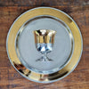 Golden 'Harry' Underplate - 30 cm - Handcrafted in Italy - Pewter Golden 'Harry' Underplate - 30 cm - Handcrafted in Italy - Pewter