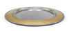 Golden 'Harry' Underplate - 30 cm - Handcrafted in Italy - Pewter Golden 'Harry' Underplate - 30 cm - Handcrafted in Italy - Pewter