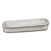 Olivia Lidded Box - 25 cm x 8 cm - Handcrafted in Italy - Pewter Olivia Lidded Box - 25 cm x 8 cm - Handcrafted in Italy - Pewter
