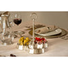 Quadrilobo Condiment/Crudité Set (Trio) - 26 cm x 26 cm x 28 cm - Handcrafted in Italy - Pewter & Crystal Glass Quadrilobo Condiment/Crudité Set (Trio) - 26 cm x 26 cm x 28 cm - Handcrafted in Italy - Pewter & Crystal Glass