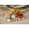 Quadrilobo Condiment/Crudité Set (Quattro) - 29 cm x 29 cm x 28 cm - Handcrafted in Italy - Pewter & Crystal Glass Quadrilobo Condiment/Crudité Set (Quattro) - 29 cm x 29 cm x 28 cm - Handcrafted in Italy - Pewter & Crystal Glass