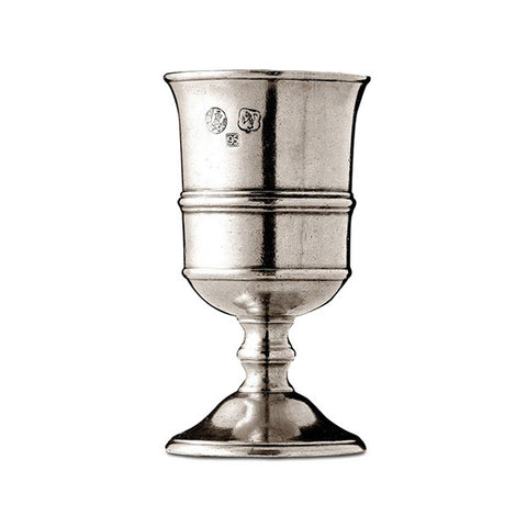 Arno Egg Cup - 9 cm Height - Handcrafted in Italy - Pewter