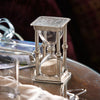 Archimède Hourglass - 11.5 cm Height - Handcrafted in Italy - Pewter & Glass Archimède Hourglass - 11.5 cm Height - Handcrafted in Italy - Pewter & Glass