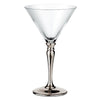 Barolo Martini Glass (Set of 2) - 30 cl - Handcrafted in Italy - Pewter & Crystal Barolo Martini Glass (Set of 2) - 30 cl - Handcrafted in Italy - Pewter & Crystal