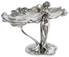 Art Nouveau-Style Donna Tray & Jewellery Stand - 21 cm Height - Handcrafted in Italy - Pewter/Britannia Metal Art Nouveau-Style Donna Tray & Jewellery Stand - 21 cm Height - Handcrafted in Italy - Pewter/Britannia Metal