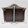 Art Nouveau-Style Carosello Double Photo Frame - 33.5 cm x 24.5 cm - Handcrafted in Italy - Pewter