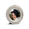 Carretti Round Photo Frame - 10 cm - Handcrafted in Italy - Pewter Carretti Round Photo Frame - 10 cm - Handcrafted in Italy - Pewter