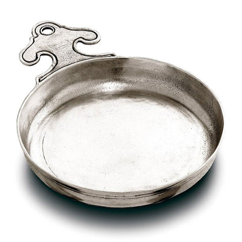 Chianti Bowl / Tastevin - 13 cm Diameter - Handcrafted in Italy - Pewter