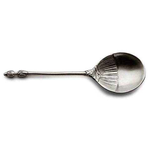 Coclea Spoon - 17.5 cm - (4 Piece) - Handcrafted in Italy - Pewter