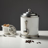 Convivio Coffee Canister - 1.4 L - Handcrafted in Italy - Pewter & Ceramic Convivio Coffee Canister - 1.4 L - Handcrafted in Italy - Pewter & Ceramic