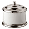 Convivio Cookie Jar - 2.3L - Handcrafted in Italy - Pewter & Ceramic Convivio Cookie Jar - 2.3L - Handcrafted in Italy - Pewter & Ceramic