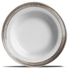 Convivio Soup/Pasta Bowl (Set of 4) - 24 cm Diameter - Handcrafted in Italy - Pewter & Ceramic Convivio Soup/Pasta Bowl (Set of 4) - 24 cm Diameter - Handcrafted in Italy - Pewter & Ceramic