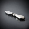 Daniela Parmesan Knife - 13 cm Length - Handcrafted in Italy - Pewter & Stainless Steel Daniela Parmesan Knife - 13 cm Length - Handcrafted in Italy - Pewter & Stainless Steel