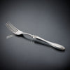 Daniela Serving Fork - 26 cm Length - Handcrafted in Italy - Pewter & Stainless Steel Daniela Serving Fork - 26 cm Length - Handcrafted in Italy - Pewter & Stainless Steel