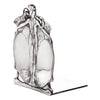 Art Nouveau-Style Donna Bookend (Maiden) - 14 cm x 17.5 cm - Handcrafted in Italy - Pewter/Britannia Metal Art Nouveau-Style Donna Bookend (Maiden) - 14 cm x 17.5 cm - Handcrafted in Italy - Pewter/Britannia Metal