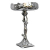 Art Nouveau-Style Donna Fruit Stand - Maiden & Boy (right) - 41.5 cm Height - Handcrafted in Italy - Pewter/Britannia Metal Art Nouveau-Style Donna Fruit Stand - Maiden & Boy (right) - 41.5 cm Height - Handcrafted in Italy - Pewter/Britannia Metal