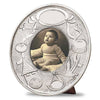 Evita Baby Photoframe - 18 cm Diameter - Handcrafted in Italy - Pewter Evita Baby Photoframe - 18 cm Diameter - Handcrafted in Italy - Pewter