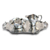 Art Nouveau-Style Fiori Primula Sugar Bowl - 9.5 cm - Handcrafted in Italy - Pewter/Britannia Metal Art Nouveau-Style Fiori Primula Sugar Bowl - 9.5 cm - Handcrafted in Italy - Pewter/Britannia Metal