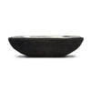 Fuga Oval Bowl  - 27 cm x 15 cm - Handcrafted in Italy - Pewter & Wood Fuga Oval Bowl  - 27 cm x 15 cm - Handcrafted in Italy - Pewter & Wood