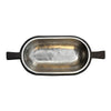 Fuga Oval Bowl (with handles) - 44 cm x 17.5 cm - Handcrafted in Italy - Pewter & Wood Fuga Oval Bowl (with handles) - 44 cm x 17.5 cm - Handcrafted in Italy - Pewter & Wood