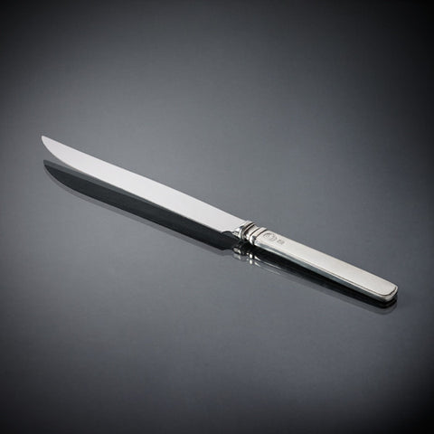 Gabriella Carving Knife - 35 cm Length - Handcrafted in Italy - Pewter & Stainless Steel