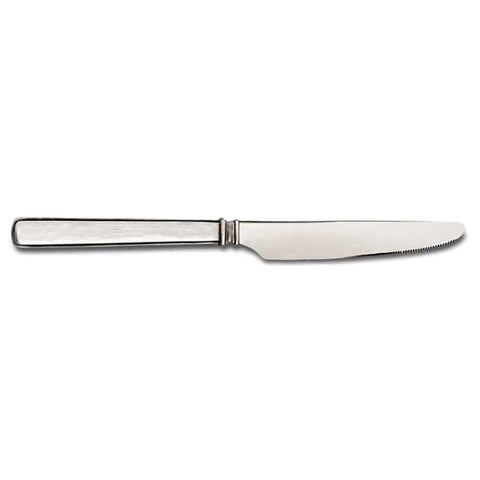 Gabriella Dinner Knife Set (Set of 6) - 22 cm Length - Handcrafted in Italy - Pewter & Stainless Steel