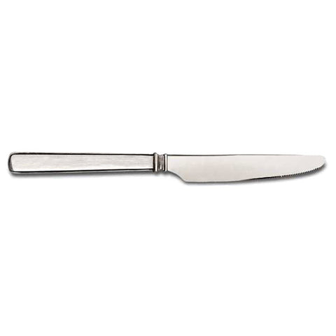 Gabriella Dinner Knife Set (Set of 6) - 22 cm Length - Handcrafted in Italy - Pewter & Stainless Steel