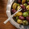 Gabriella Olive Fork Set (Set of 4) - 11.5 cm Length - Handcrafted in Italy - Pewter Gabriella Olive Fork Set (Set of 4) - 11.5 cm Length - Handcrafted in Italy - Pewter