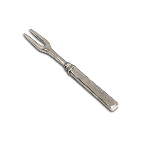 Gabriella Olive Fork Set (Set of 4) - 11.5 cm Length - Handcrafted in Italy - Pewter