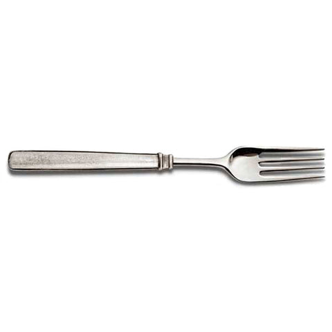 Gabriella Serving Fork - 26 cm Length - Handcrafted in Italy - Pewter & Stainless Steel