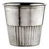 Impero Waste Basket - 23 cm Height - Handcrafted in Italy - Pewter Impero Waste Basket - 23 cm Height - Handcrafted in Italy - Pewter