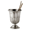 Impero Toothbrush Cup - 12 cm Height - Handcrafted in Italy - Pewter Impero Toothbrush Cup - 12 cm Height - Handcrafted in Italy - Pewter