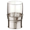 Irlanda Drinking Cup - 22.5 cl - Handcrafted in Italy - Pewter & Glass Irlanda Drinking Cup - 22.5 cl - Handcrafted in Italy - Pewter & Glass