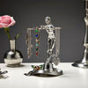 Art Nouveau-Style Donna Jewellery Holder (girl with birds) - 21 cm Height - Handcrafted in Italy - Pewter/Britannia Metal Art Nouveau-Style Donna Jewellery Holder (girl with birds) - 21 cm Height - Handcrafted in Italy - Pewter/Britannia Metal