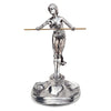 Art Nouveau-Style Donna Jewellery Holder (girl with birds) - 21 cm Height - Handcrafted in Italy - Pewter/Britannia Metal Art Nouveau-Style Donna Jewellery Holder (girl with birds) - 21 cm Height - Handcrafted in Italy - Pewter/Britannia Metal