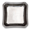 Lorenzo Square Bowl - 26cm x 26 cm - Handcrafted in Italy - Pewter Lorenzo Square Bowl - 26cm x 26 cm - Handcrafted in Italy - Pewter
