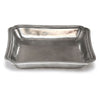 Lorenzo Square Bowl - 26cm x 26 cm - Handcrafted in Italy - Pewter Lorenzo Square Bowl - 26cm x 26 cm - Handcrafted in Italy - Pewter