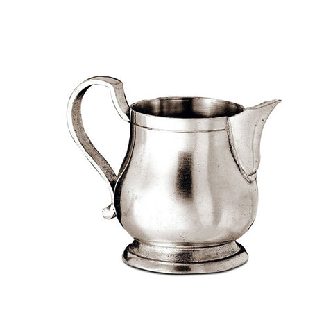 Loreto Milk Jug / Creamer - 13 cl - Handcrafted in Italy - Pewter