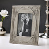 Art Nouveau-Style Luigi Rectangular Frame - 19 cm x 23.5 cm - Handcrafted in Italy - Pewter Art Nouveau-Style Luigi Rectangular Frame - 19 cm x 23.5 cm - Handcrafted in Italy - Pewter