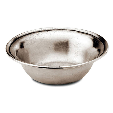 Lombardia Bowl - 13 cm Diameter - Handcrafted in Italy - Pewter