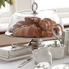 Loreto Cake & Cheese Stand and 30 cm Cloche - 32.5 cm Diameter - Handcrafted in Italy - Pewter & Glass Loreto Cake & Cheese Stand and 30 cm Cloche - 32.5 cm Diameter - Handcrafted in Italy - Pewter & Glass